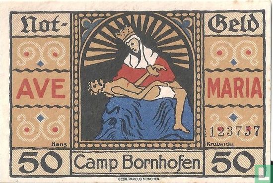 Camp Bornhofen, Stadt - 50 Pfennig 1921 - Afbeelding 1