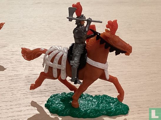 Knight with ax on horseback - Image 1