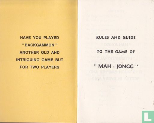 Rules and Guide to the Game of Mah-Jongg by 'Jackpot' - Image 3