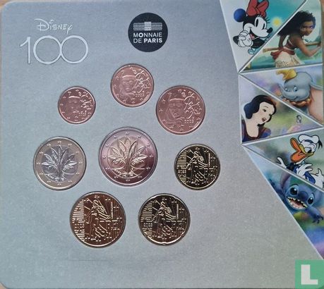 Frankrijk jaarset 2023 "100 years of Disney" - Afbeelding 1