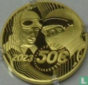 France 50 euro 2023 (PROOF - gold) "Centenary of the 24 Hours of Le Mans" - Image 1