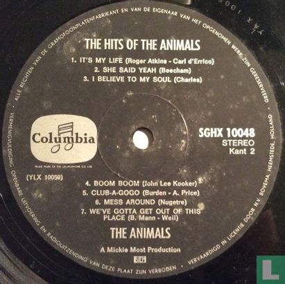 The Hits of The Animals - Afbeelding 4