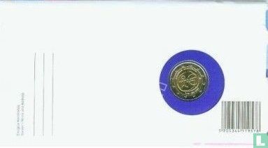 Griechenland 2 Euro 2009 (Numisbrief) "10th anniversary of the European Monetary Union" - Bild 2