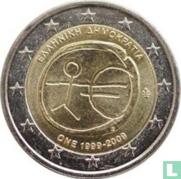 Griechenland 2 Euro 2009 (Numisbrief) "10th anniversary of the European Monetary Union" - Bild 3