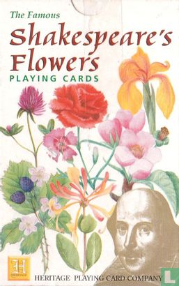 The Famous Shakespeare's Flowers Playing Cards - Image 1