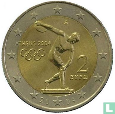 Griekenland 2 euro 2004 (Numisbrief) "Olympic Summer Games in Athens" - Afbeelding 2