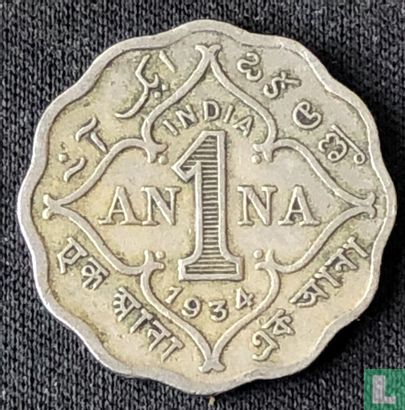 Britisch-Indien 1 Anna 1934 - Bild 1