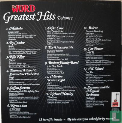 The Word - Greatest Hits Volume 1 - Afbeelding 2