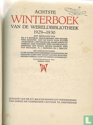 Winterboek 1929-30 - Image 3