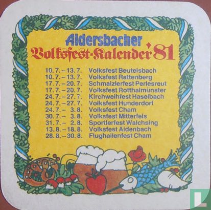 Volksfest kalender 81 - Image 1
