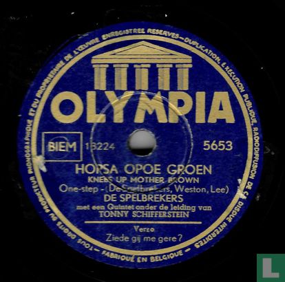 Hopsa opoe Groen (Knees up Mother Brown) - Image 1