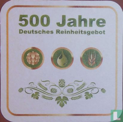 500 Jahre Deutsches Reinheitsgebot - Bild 1