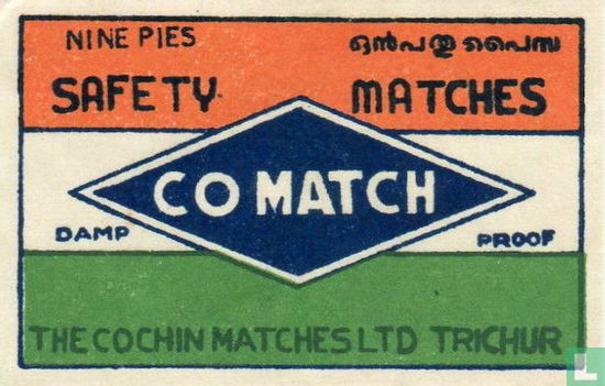 Comatch - Nine pies safety matches