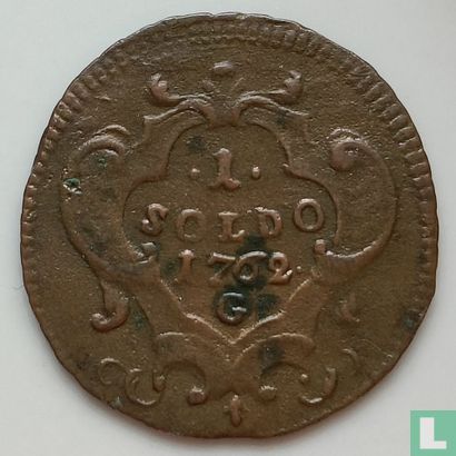 Gorizia 1 soldo 1762 (21 mm) - Image 1