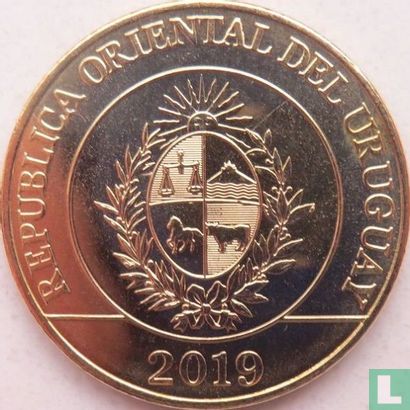 Uruguay 5 pesos uruguayos 2019 "Rhea" - Image 1