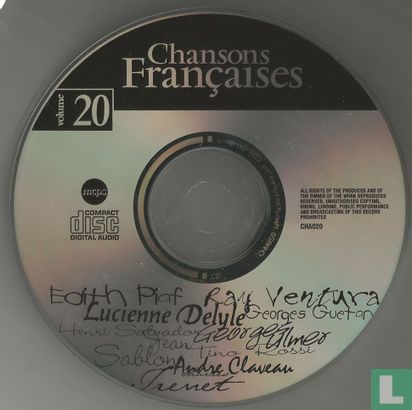 Chansons Francaises 20 - Image 3