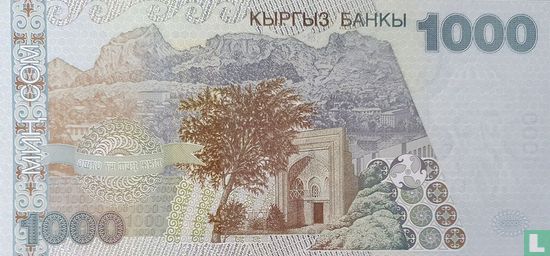 Kirgizië 1000 Som - Afbeelding 2