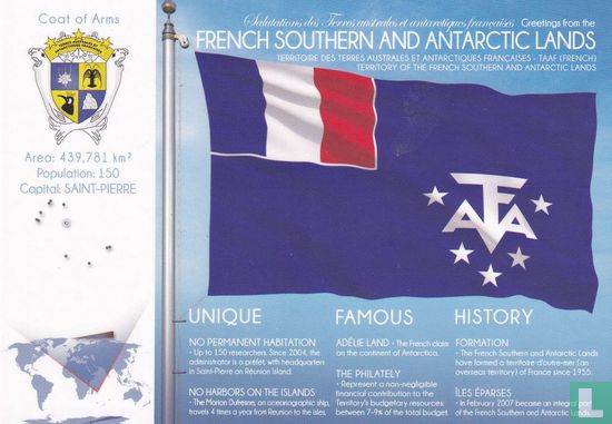 FRENCH SOUTHERN AND ANTARCTIC LANDS - FOTW     - Bild 1