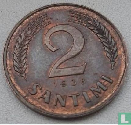Lettonie 2 santimi 1938 - Image 1