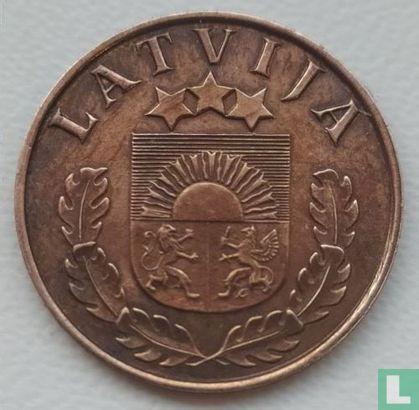 Lettonie 2 santimi 1937 - Image 2