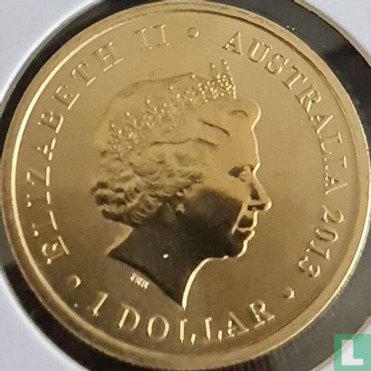 Australien 1 Dollar 2013 "Wombat" - Bild 1