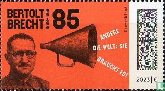 125th birthday of Bertolt Brecht
