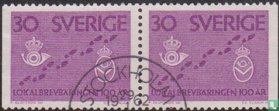 100 ans de distribution postale