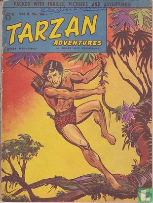 Tarzan Adventures Vol. 9 No.36 - Afbeelding 1