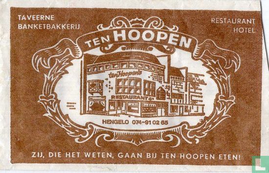 Taveerne Banketbakkerij Restaurant Hotel Ten Hoopen - Afbeelding 1