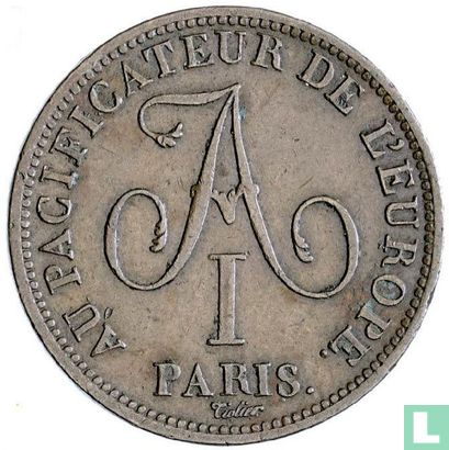 Frankrijk 2 Franken 1814 - Afbeelding 1