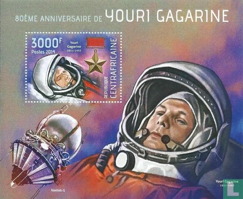 80e geboortedag Joeri Gagarin