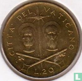 Vatican 20 lire 1967 - Image 2
