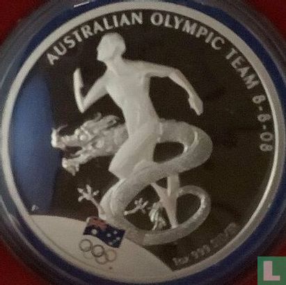 Australia 1 dollar 2008 (PROOF) "Australian Olympic Team - Beijing 2008" - Image 2