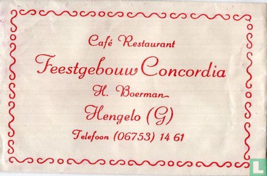 Café Restaurant Feestgebouw Concordia - Image 1