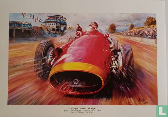 Formula One - Juan Manuel Fangio - Artwork - Image 1