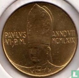 Vaticaan 20 lire 1969 - Afbeelding 1