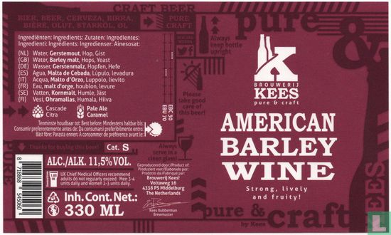 American Barley Wine