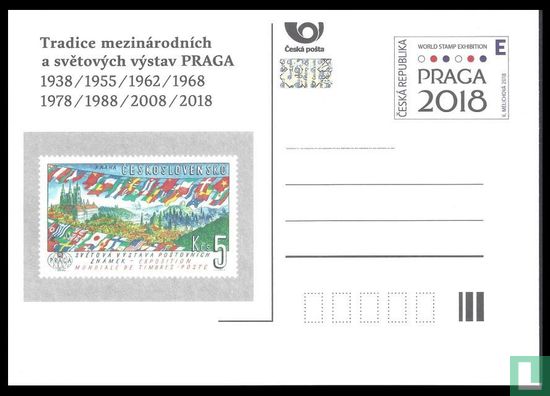 Praga 2018 Briefmarkenausstellung - Bild 1