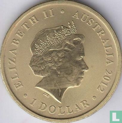 Australië 1 dollar 2012 "Australian London Olympic Team - Faster" - Afbeelding 1