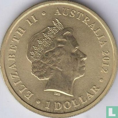 Australië 1 dollar 2012 "Australian London Olympic Team - Olympic spirit" - Afbeelding 1