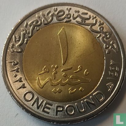 Egypte 1 pound 2022 (AH1443) "International day of People with disabilities" - Afbeelding 1