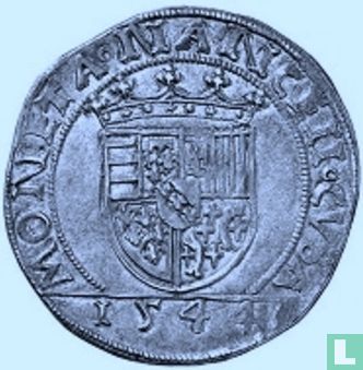 Lotharingen teston 1544 - Afbeelding 1