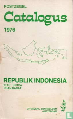 Catalogus van de postzegels der Republiek Indonesia 1976 - Afbeelding 1