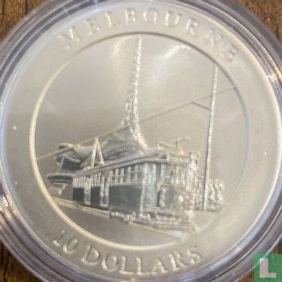 Australië 10 dollars 1998 "Melbourne" - Afbeelding 2