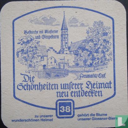 38 Hofkirche mit Klostertor und Gimpelturm - Afbeelding 1