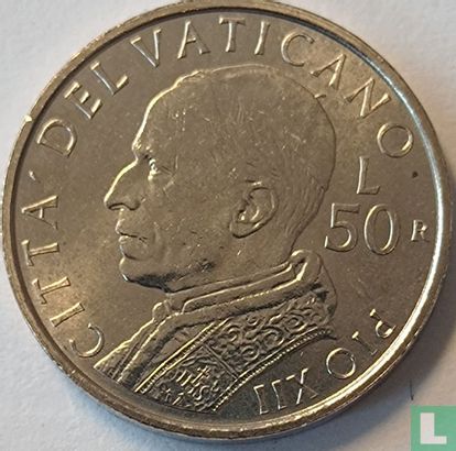 Vaticaan 50 lire 2001 - Afbeelding 2