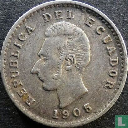 Ecuador ½ Decimo 1905 - Bild 1