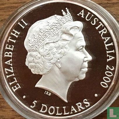 Australie 5 dollars 2000 (BE) "Summer Olympics in Sydney - People of Australia" - Image 1