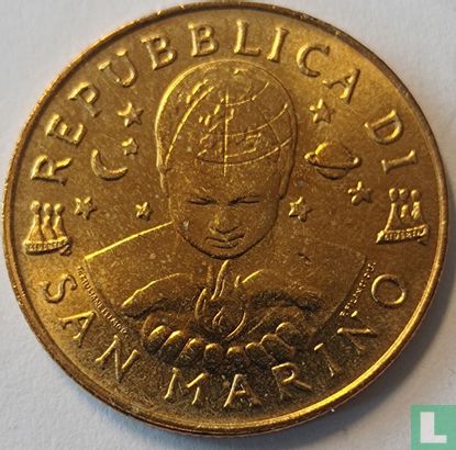 San Marino 200 lire 2000 "Knowledge" - Image 2