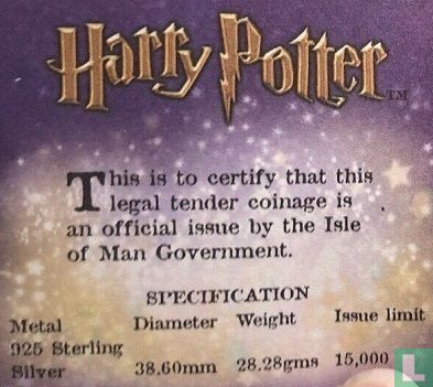 Man 1 crown 2001 (PROOF) "Harry Potter - Harry in potions class" - Afbeelding 3